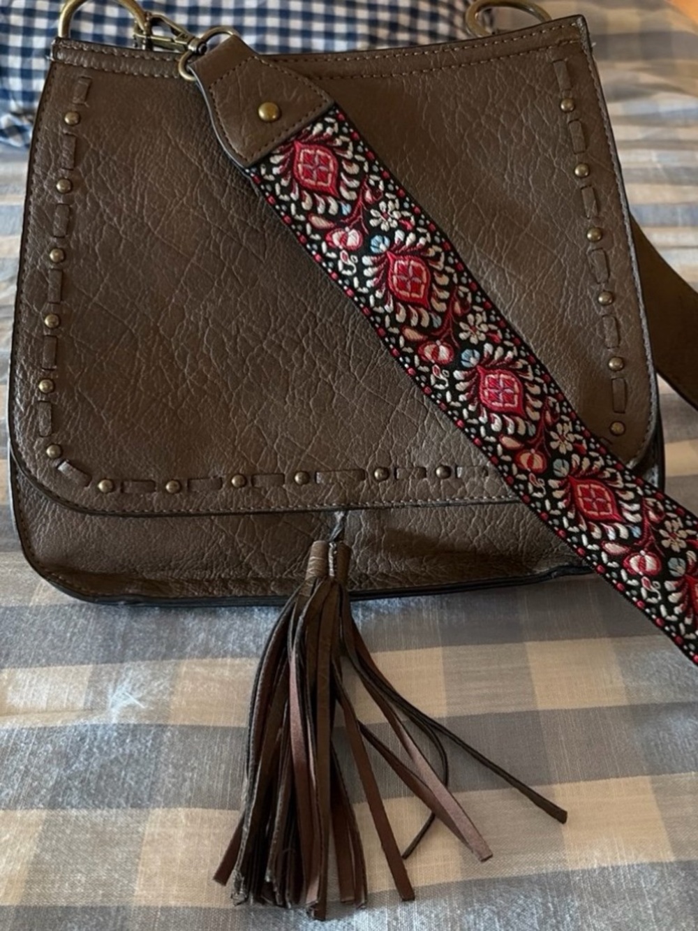 Brown purse